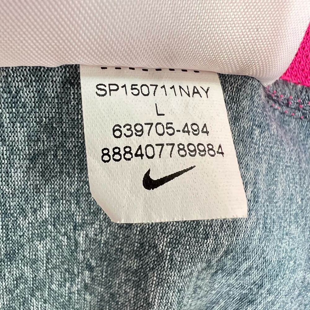 Nike Golf Tour Performance Dri-Fit Polo Shirt Short Sleeve Hot Pink Mens Large - Picture 5 of 6